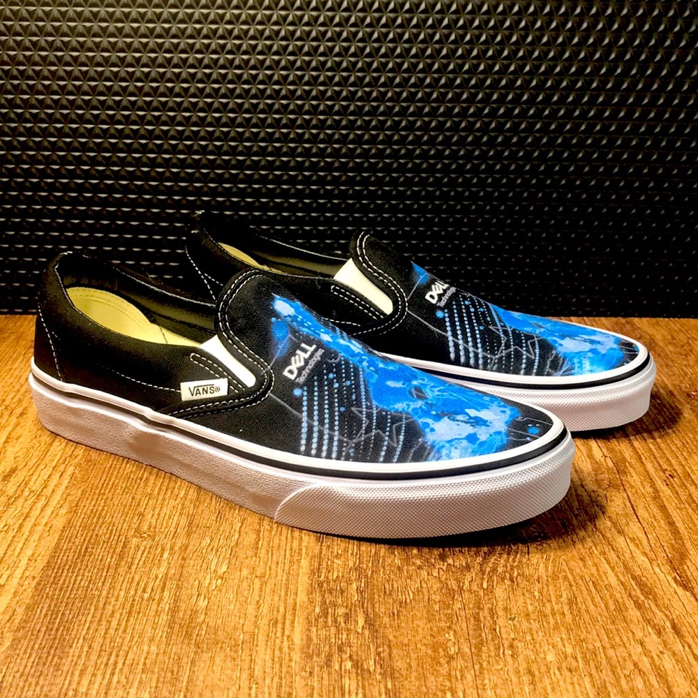 Vans slip on custom sneakers